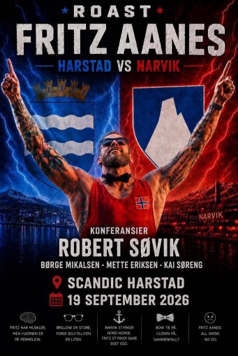 Roast - Fritz Aanes. Harstad VS Narvik